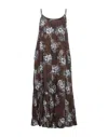8pm Long Dresses In Brown