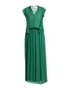 8pm Woman Maxi Dress Green Size S Viscose