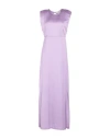 8pm Woman Maxi Dress Lilac Size Xs Viscose In Purple