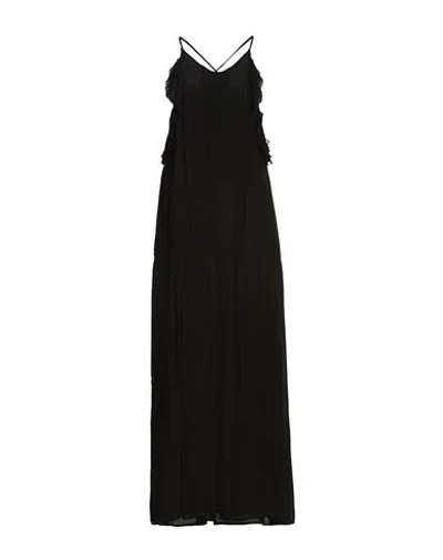 8pm Woman Midi Dress Black Size L Viscose