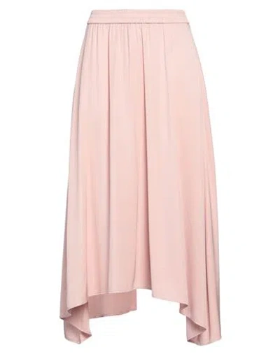 8pm Woman Midi Skirt Pink Size S Viscose