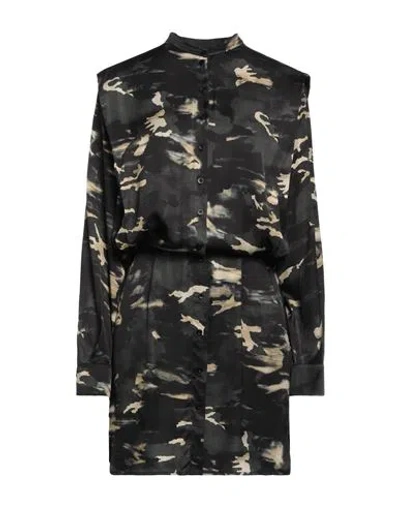 8pm Woman Midi Dress Black Size L Viscose