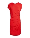 8pm Woman Mini Dress Red Size S Viscose, Elastane In Red
