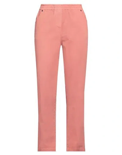 8pm Woman Pants Antique Rose Size Xxs Cotton, Elastane In Pink