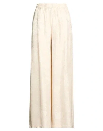 8pm Woman Pants Beige Size M Viscose In Neutral