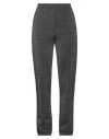 8pm Woman Pants Black Size S Recycled Cotton, Polyester, Recycled Polyamide, Metallic Polyester, Syn