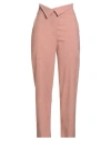 8pm Woman Pants Blush Size M Polyester, Viscose, Elastane