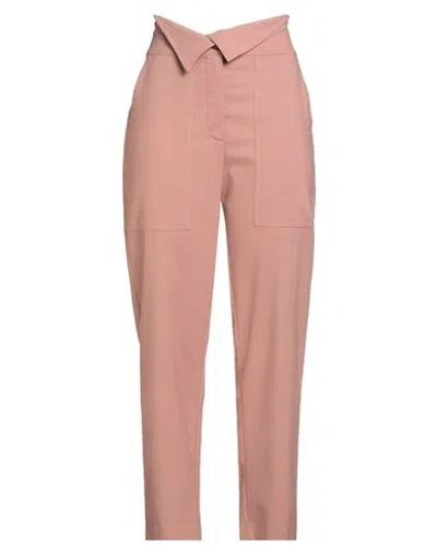 8pm Woman Pants Blush Size M Polyester, Viscose, Elastane