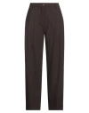8pm Woman Pants Brown Size M Polyester, Viscose, Elastane In Brown