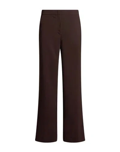8pm Woman Pants Chocolate Brown Size Xs Polyester, Elastane