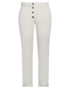 8pm Woman Pants Ivory Size Xs Cotton, Elastane In White