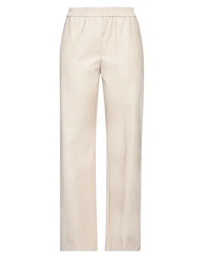 8pm Woman Pants Light Grey Size S Polyurethane, Viscose
