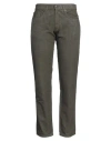 8pm Woman Pants Military Green Size 6 Cotton, Viscose, Polyester, Polyamide In Green