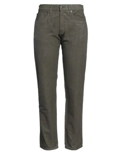8pm Woman Pants Military Green Size 6 Cotton, Viscose, Polyester, Polyamide