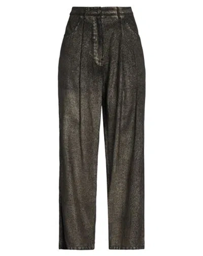 8pm Woman Pants Sand Size S Viscose, Polyester, Polyurethane In Beige