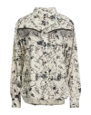 8pm Woman Shirt Ivory Size S Rayon, Polyester In White