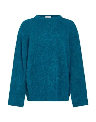8pm Woman Sweater Azure Size Xxs Polyamide, Alpaca Wool, Elastane In Blue