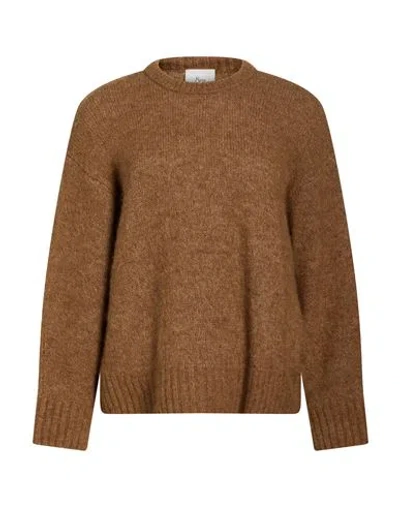 8pm Woman Sweater Camel Size Xxs Polyamide, Alpaca Wool, Elastane In Brown