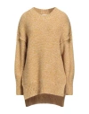 8pm Woman Sweater Mustard Size S Acrylic, Alpaca Wool, Wool, Viscose In Yellow
