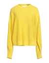 8pm Woman Sweater Yellow Size M Viscose, Polyamide, Ecological Wool, Eco-cashmere In Yellow