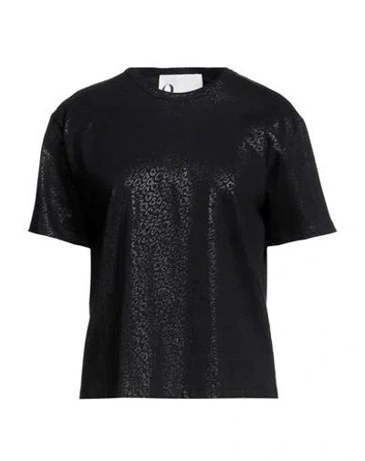 8pm Woman T-shirt Black Size S Cotton