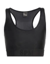 8pm Woman Top Black Size L Polyamide, Elastane, Polyester