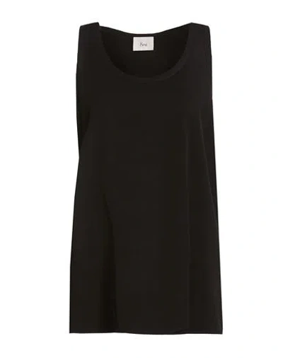 8pm Woman Top Black Size M Viscose
