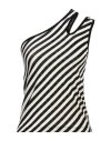8pm Woman Top Black Size Xs Cotton, Polyester, Polyamide, Metallic Polyester, Elastane