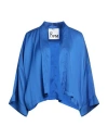 8pm Woman Top Blue Size M Viscose In Blue