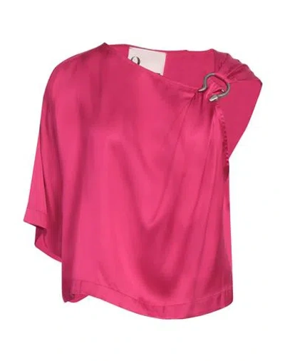 8pm Woman Top Fuchsia Size M Viscose In Pink