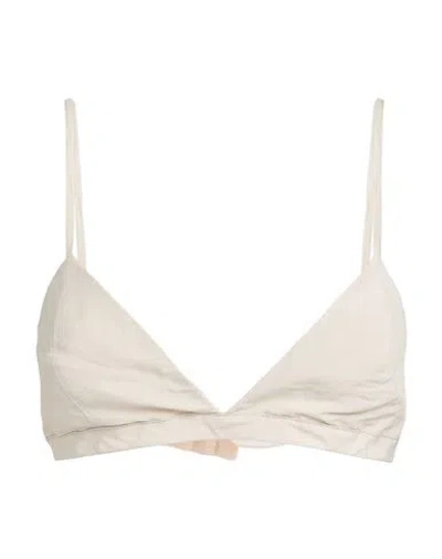 8pm Woman Top Light Grey Size M Viscose, Linen In White