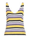 8pm Conscious Woman Top Lilac Size L Cotton, Acrylic In Purple