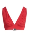 8pm Woman Top Red Size S Viscose, Elastane In Red