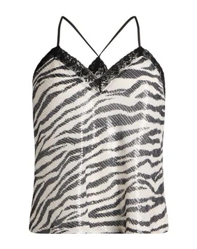 8pm Woman Top White Size M Polyester