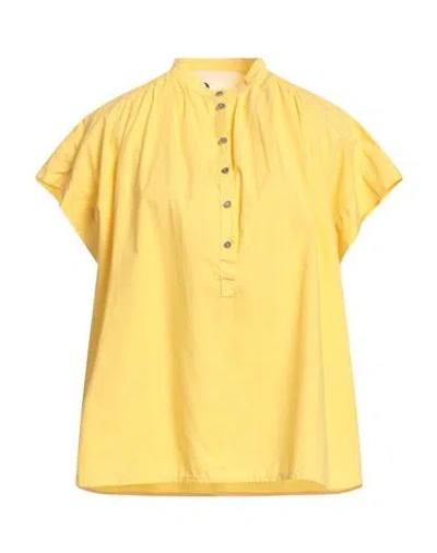 8pm Woman Top Yellow Size Xs Cotton
