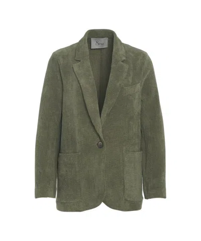 8pm 'zuleika' Corduroy Blazer In Green