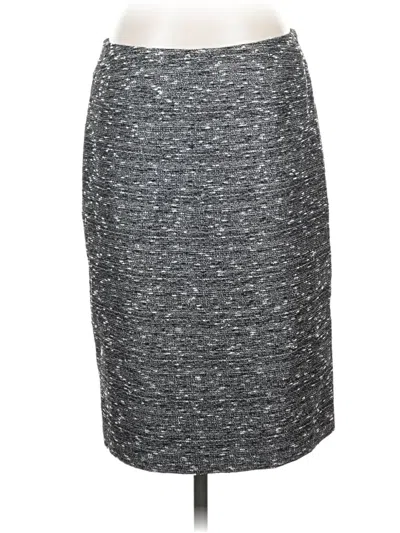 Pre-owned 9&co. Casual Skirt In Gray