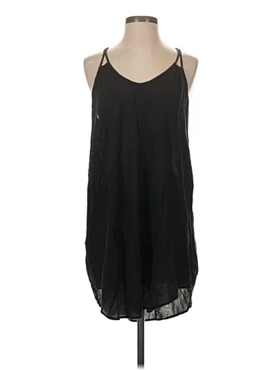 Pre-owned 9 Seed Sleeveless Top Black Halter Neckline Tops