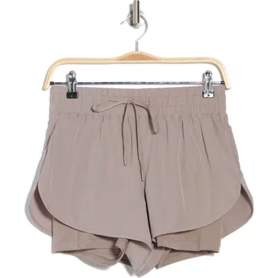 90 Degree By Reflex 2-in-1 Running Shorts In Satellite