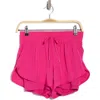 90 Degree By Reflex 2-in-1 Running Shorts In Very Berry