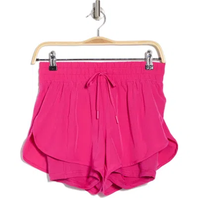 90 Degree By Reflex 2-in-1 Running Shorts In Very Berry
