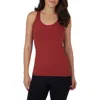 90 Degree By Reflex 2-pack Racerback Tank Tops In Burnt Raspberry/black
