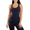 90 Degree By Reflex 2-pack Racerback Tank Tops In Dark Navy/white