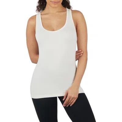 90 Degree By Reflex 2-pack Racerback Tank Tops In Gardenia/mulled Basil