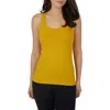 90 Degree By Reflex 2-pack Racerback Tank Tops In Spicy Mustard/black