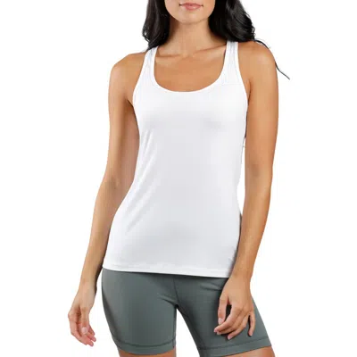90 Degree By Reflex 2-pack Racerback Tank Tops In White/black