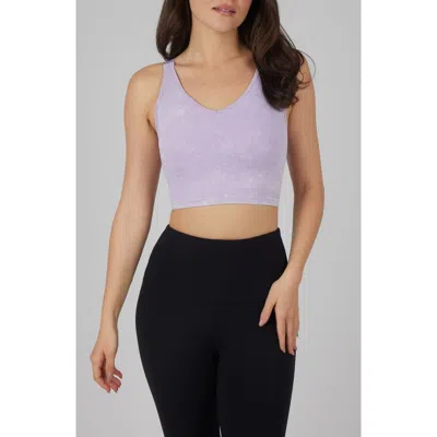 90 Degree By Reflex 2-pack Stone Wash Seamless Alamo Tanks In Lavendula/raindrops