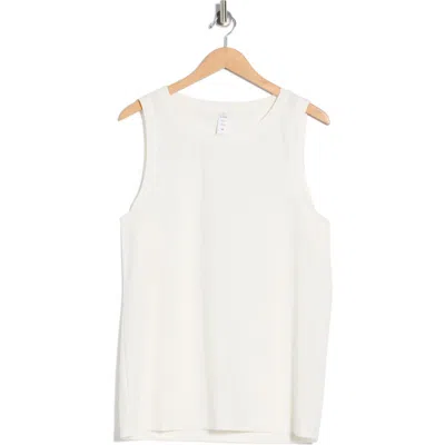 90 Degree By Reflex 4-way Flex Speed Muscle Tank In White