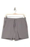 90 Degree By Reflex 5-inch Warp Sonic Active Shorts In Gray
