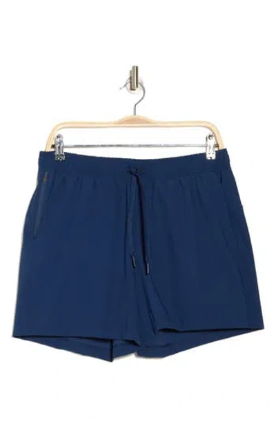 90 Degree By Reflex 5-inch Warp Sonic Active Shorts In Blue